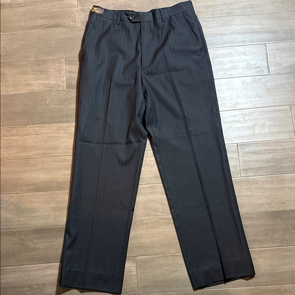 Giorgio Armani Men’s Pin Striped Tailored Trousers